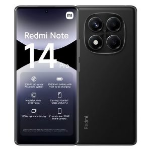 Xiaomi Redmi Note 14 Pro ,Dual SIM, 512GB, 12GB RAM, 4G LTE - Midnight Black