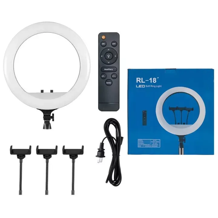 RL 18 Ring Light – Adjustable 3-Color Professional Lighting 3 RL 18 Ring Light – Adjustable 3-Color Professional Lighting - Image 3