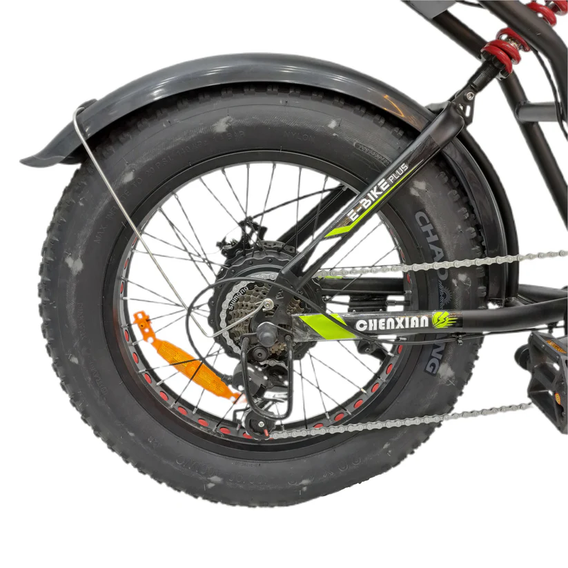 Chenxian GT S1 Plus الكهربائي بقوة 2000 واط يقدم أداءً عاليًا وراحةً فائقة لتنقلاتك اليومية. سرعة قصوى 55 كم/س ومدى يصل إلى 45 كم للشحنة، مع عجلات 20 بوصة ونظام تعليق ثلاثي يضمنان قيادة سلسة وآمنة 3 Chenxian GT S1 Plus الكهربائي بقوة 2000 واط يقدم أداءً عاليًا وراحةً فائقة لتنقلاتك اليومية. سرعة قصوى 55 كم/س ومدى يصل إلى 45 كم للشحنة، مع عجلات 20 بوصة ونظام تعليق ثلاثي يضمنان قيادة سلسة وآمنة - الصورة 3