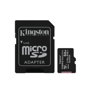 61 Kingston Canvas Select Plus 64GB, Kingston microSD 64GB, memory card 64GB Egypt, microSD Full HD , Kingston Canvas Select Plus 64GB microSD Card