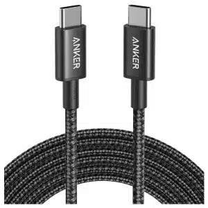 56 anker 100w cable egypt, usb-c to usb-c cable egypt, fast charging cable egypt, anker powerline plus iii, macbook charging cable, 100w pd cable egypt, braided usb-c cable anker, el avocato mobile accessories